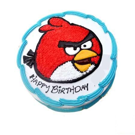 Angry Bird Kids Cake