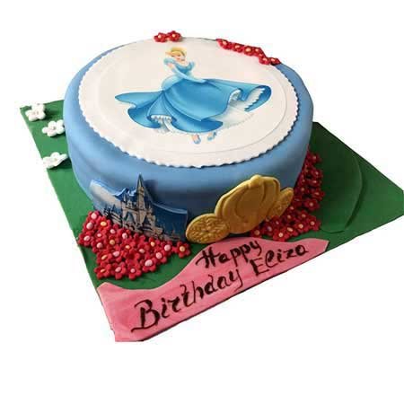 Cinderella Cake Online | Kids Cakes, Cartoon Cakes | Cinderella Cake Price  Rs. 1649 - IndiaGiftsKart