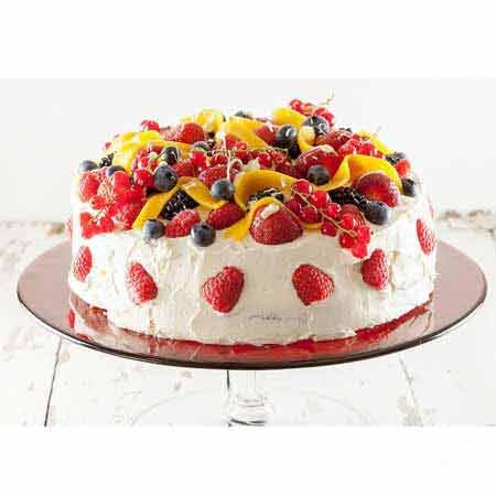 Fruit Delight Cake