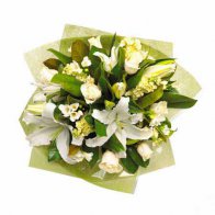White Lilly & Roses Bouquet 