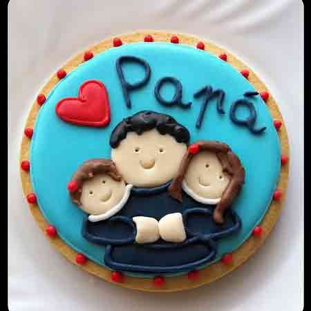We Love Papa Cake 