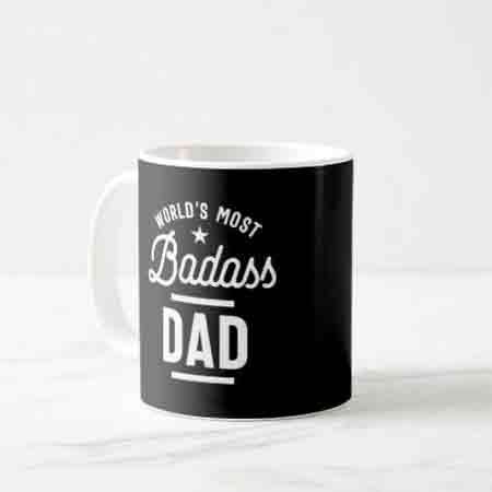 Bad Ass Fathers Day Mug