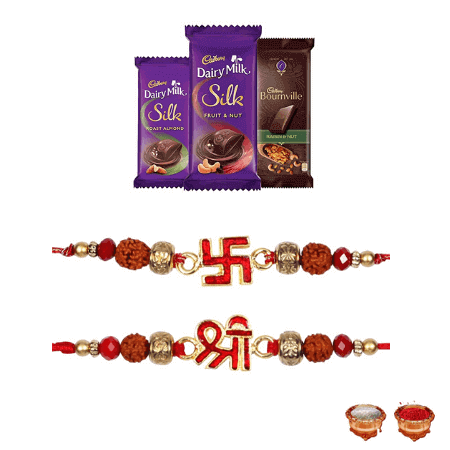 Divine Rakhi Chocolate Combo
