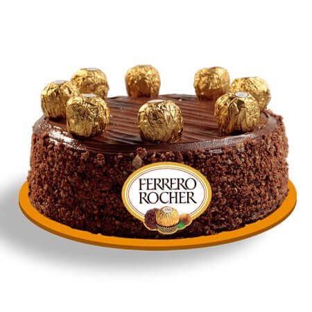 Rocher Balls Cake