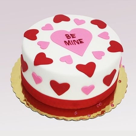 Be Mine Anniversary Cake