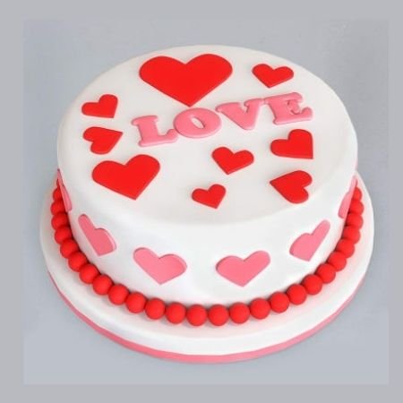 Romantic Anniversary Cake | 10th Anniversary Cake | Yummy Cake