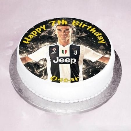 football cake | 1kg football cake design | football theme cake | football  birthday cake | football - YouTube