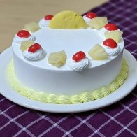 Pineapple Rasmalai Cake