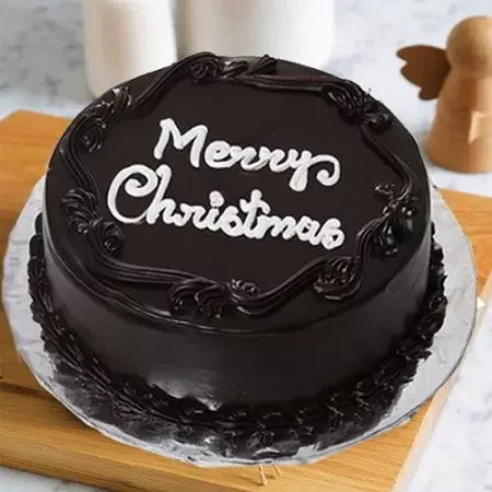 Merry Christmas Photo Cake Online Delivery  FaridabadCake