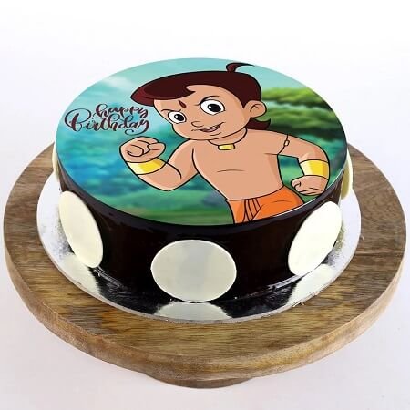 Chota Bheem Birthday Cake | Chota Bheem Cakes, Kids Cakes | Chota Bheem Cake  Price Rs. 849 - IndiaGiftsKart