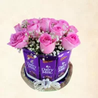Chocolate Pink Roses