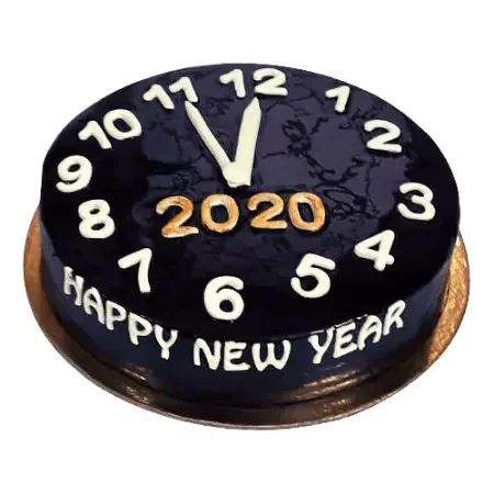 2021 Happy New Year Cake  Free Stock Photo