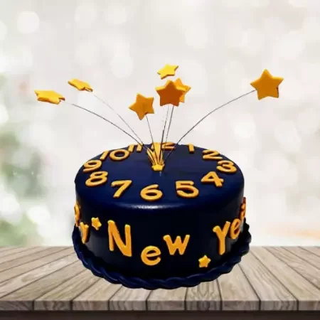 New Year Star Cake