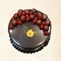 Chocolate Gulab Jamun Cake