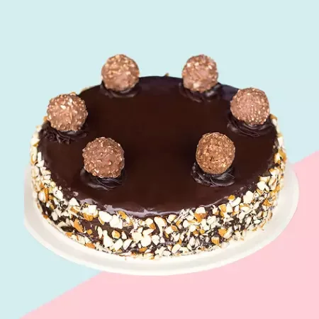 Satisfying Treat of 5 Star Bakery Chocolate Cake to India  Free Shipping