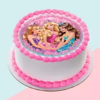 Barbie Photo Cake