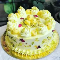 Rasmalai Flavour Cake