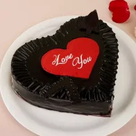 Luv Heart Shape Cake
